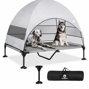 Pet Tent Bed with Elevated Frame